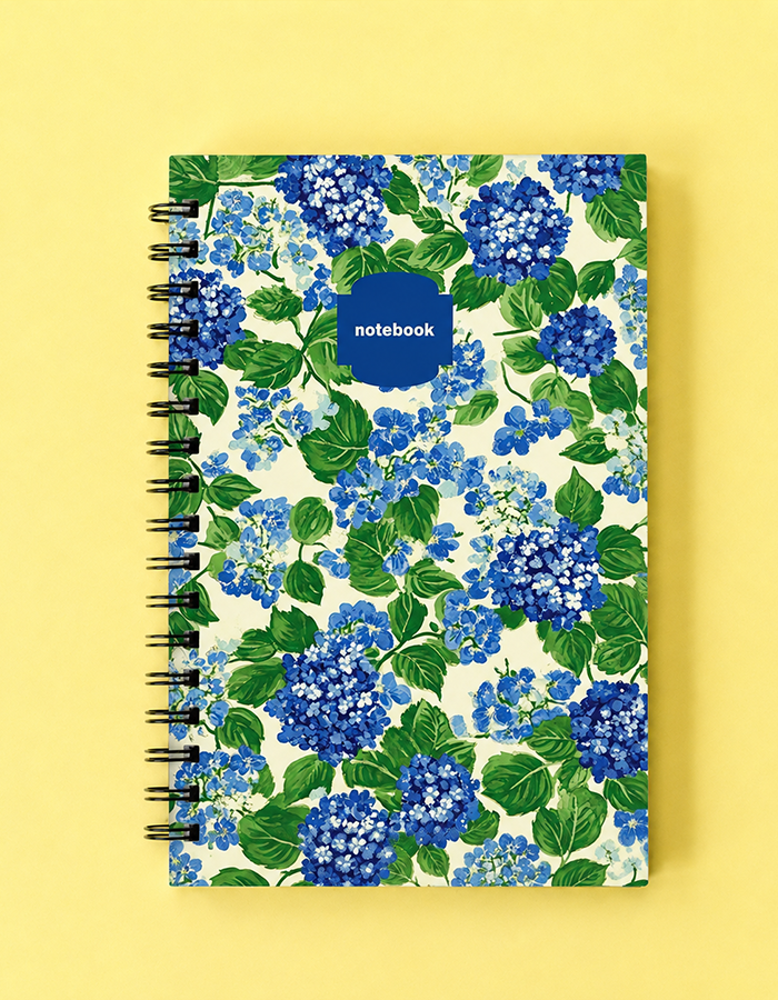 Blue Flowers | Notebook