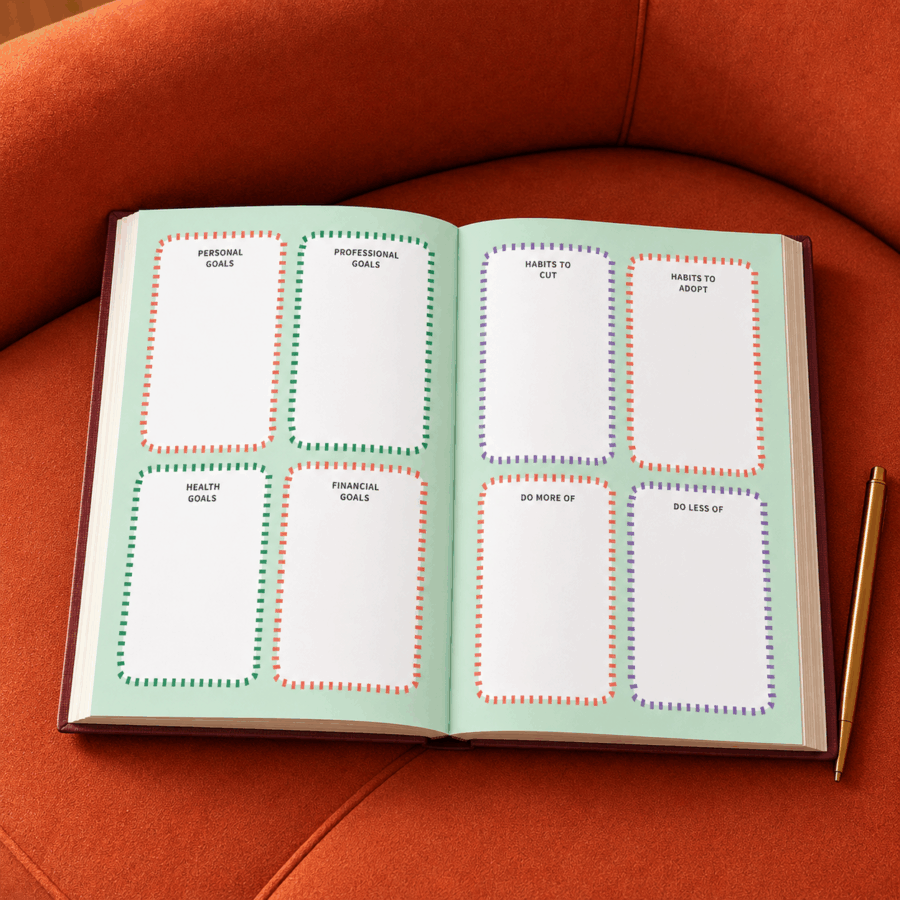Pink Stripes | 2027 Annual Planner