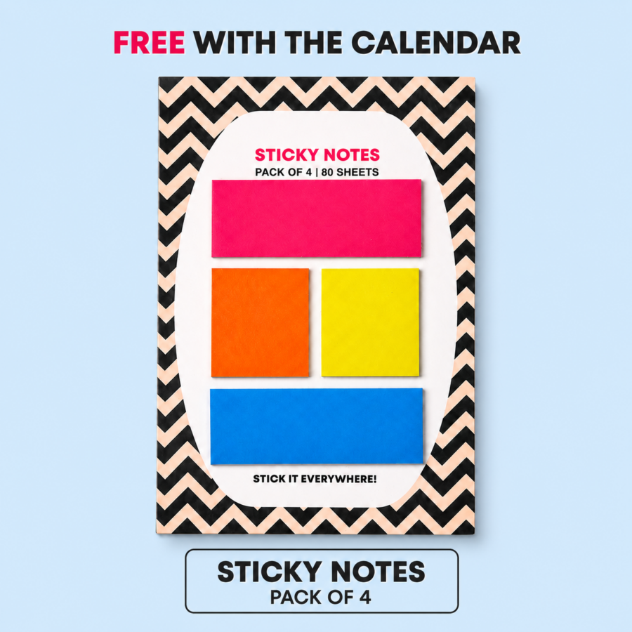 Rainbow Stripes | 2027 Calendar Planner