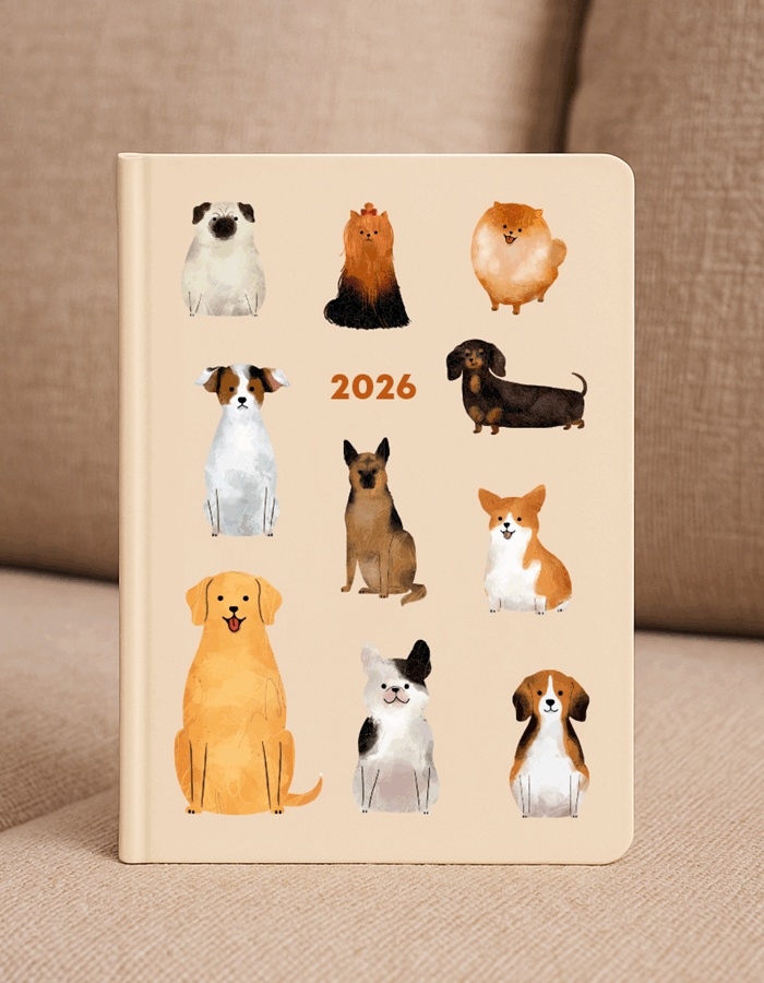 Dog Lovers | 2026 Annual Planner