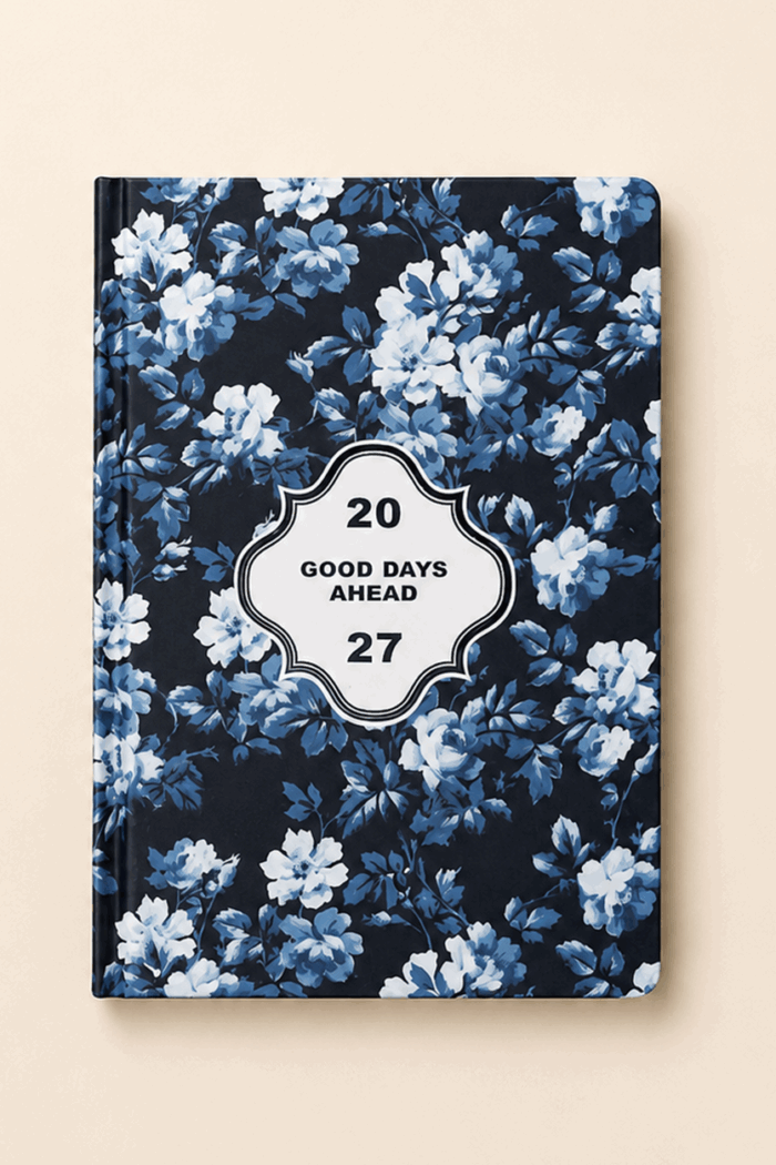 Flowers in Blue | 2027 Annual Planner