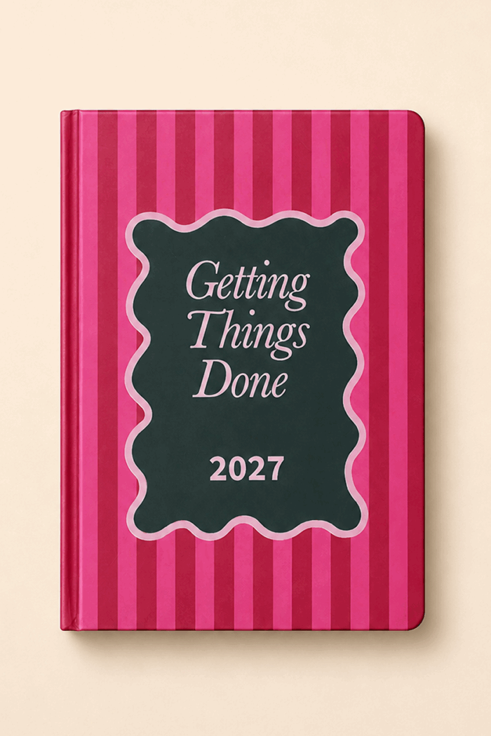 Pink Stripes | 2027 Annual Planner