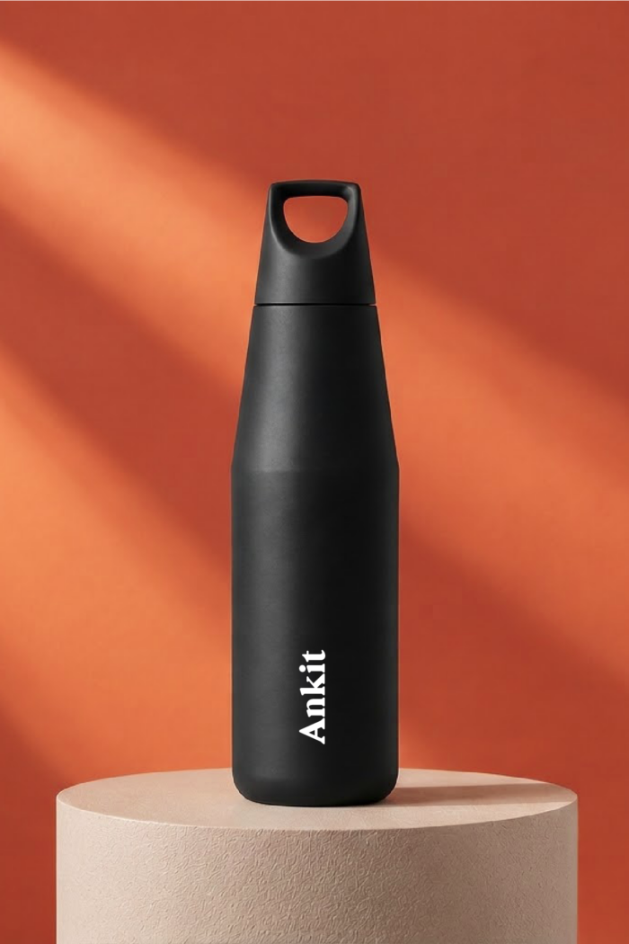 Royal Black | Insulated Bottle