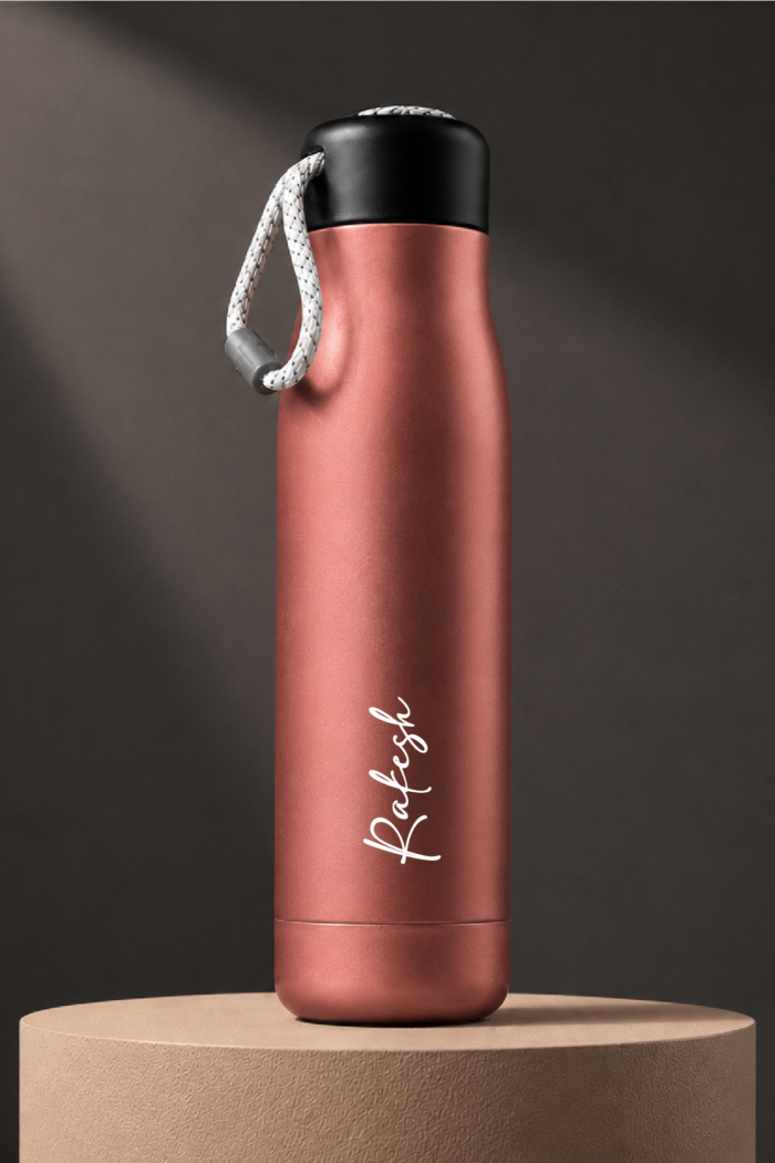 Metallic Brown | Insulated Bottle