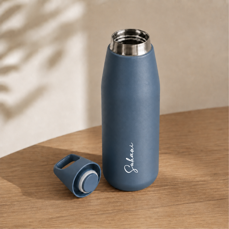 Steel Blue | Insulated Bottle