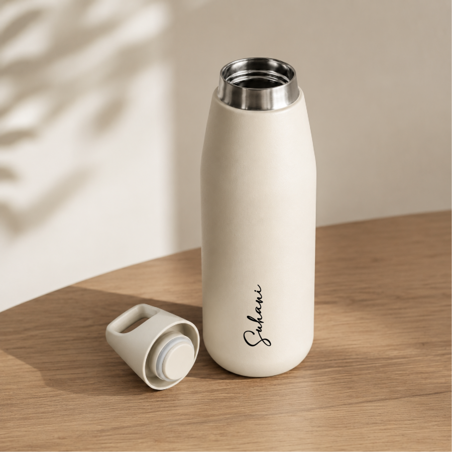 Warm White | Insulated Bottle