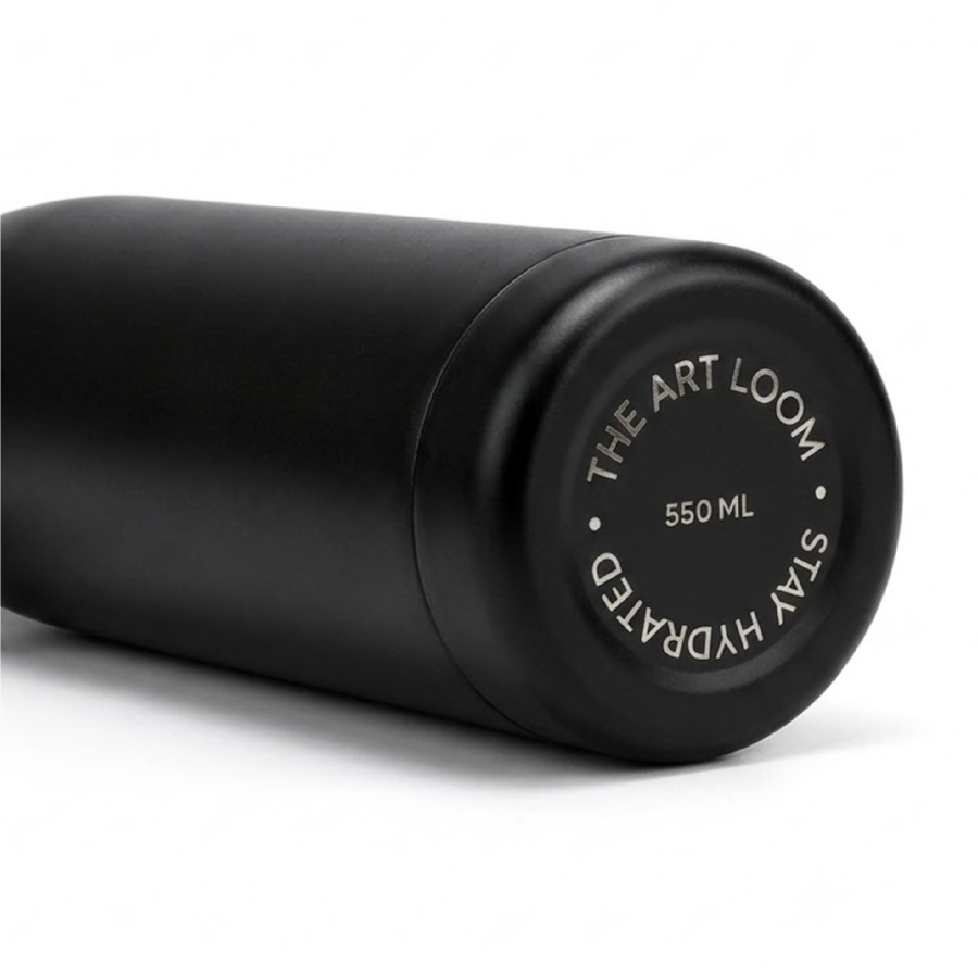 Metallic Black | Insulated Bottle
