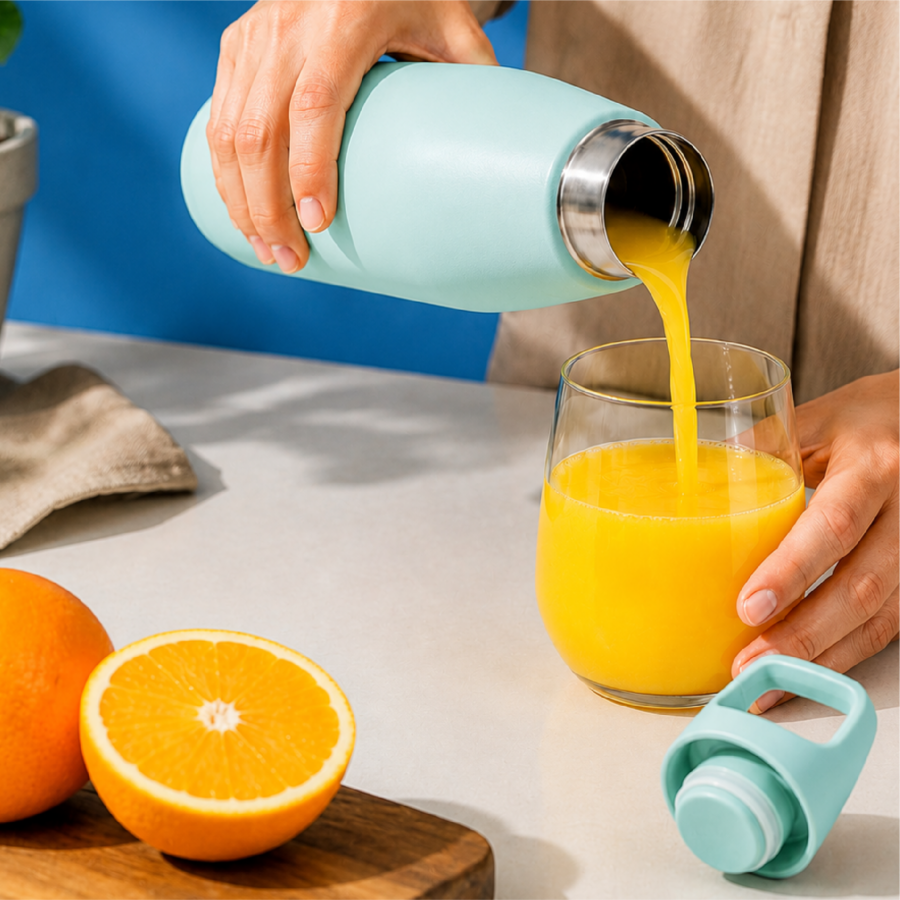 Powder Blue | Insulated Bottle