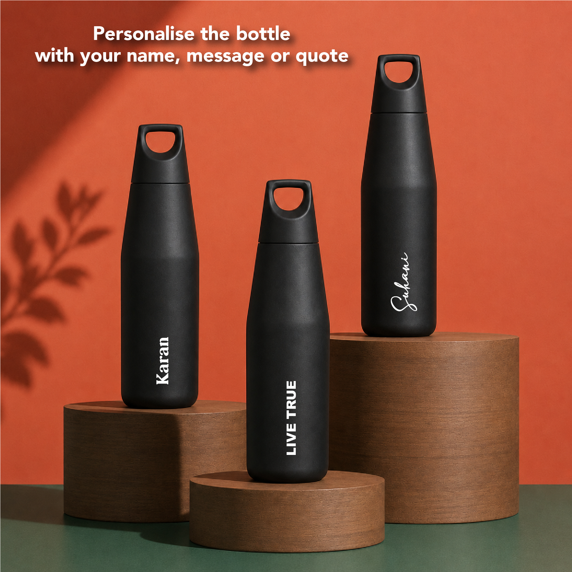 Royal Black | Insulated Bottle