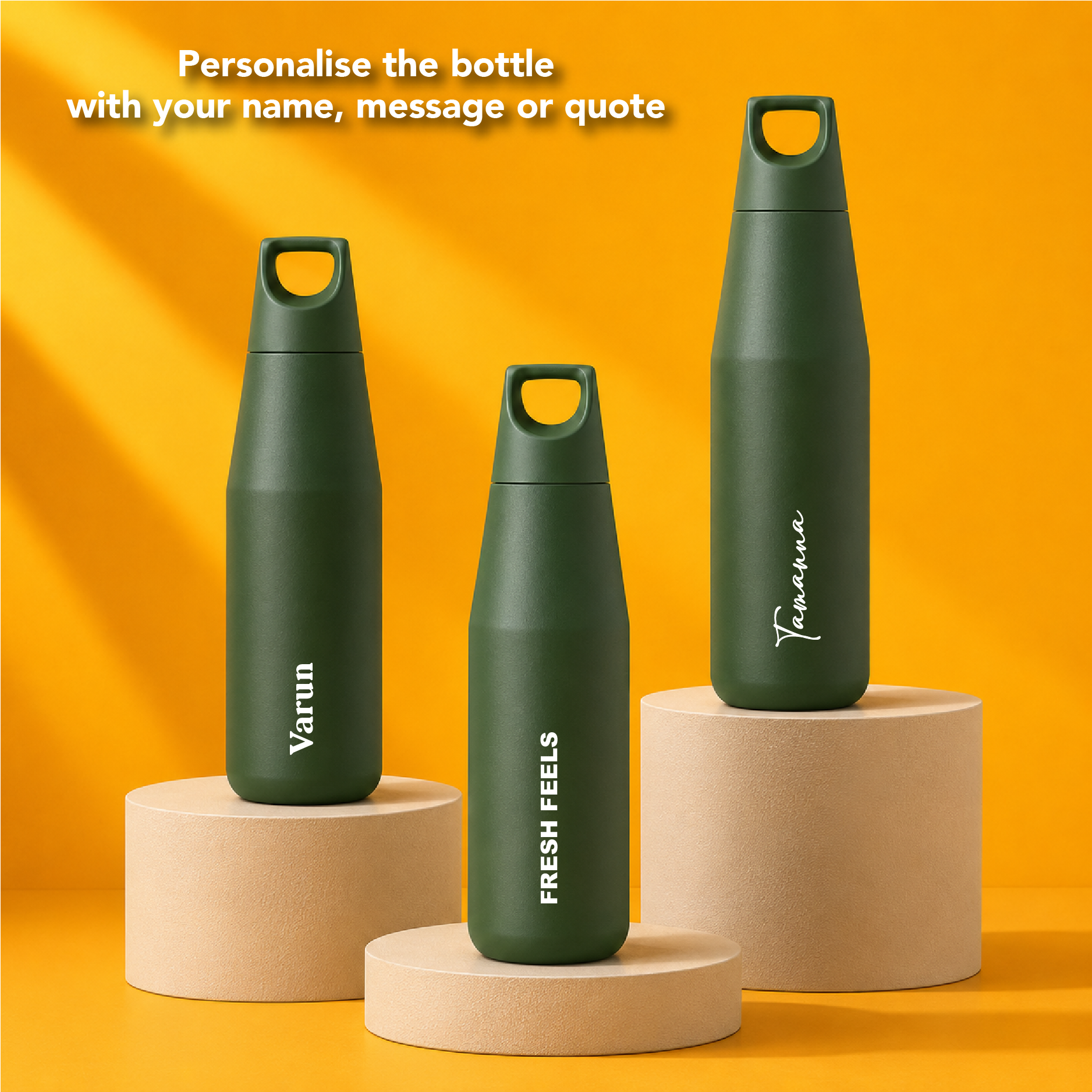 Olive Green | Insulated Bottle