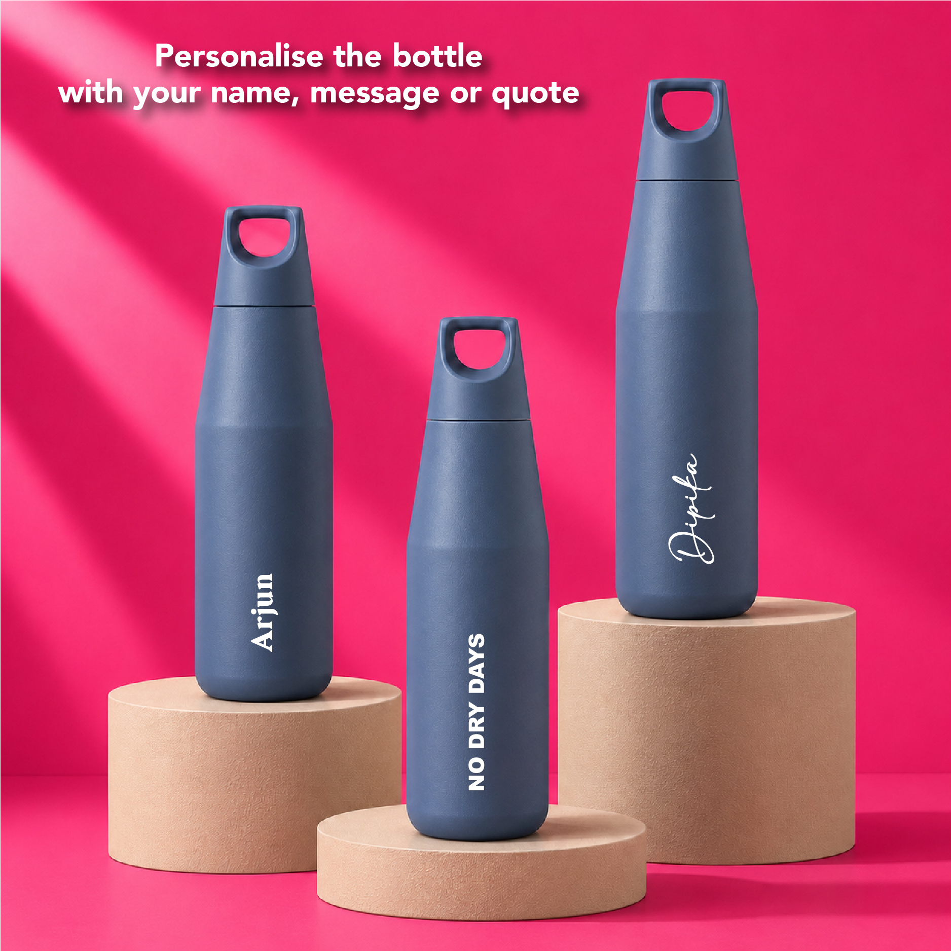 Steel Blue | Insulated Bottle