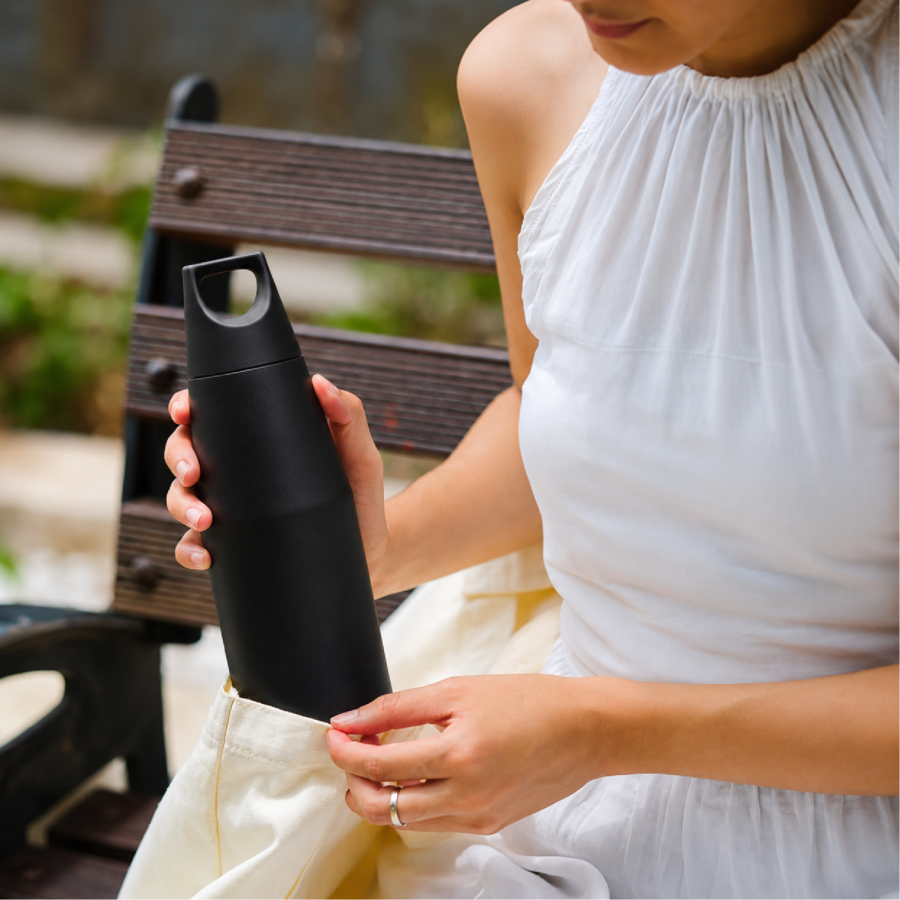 Royal Black | Insulated Bottle