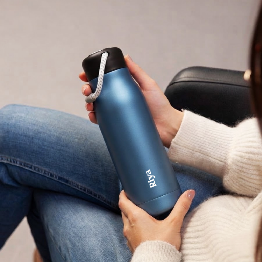 Metallic Blue | Insulated Bottle