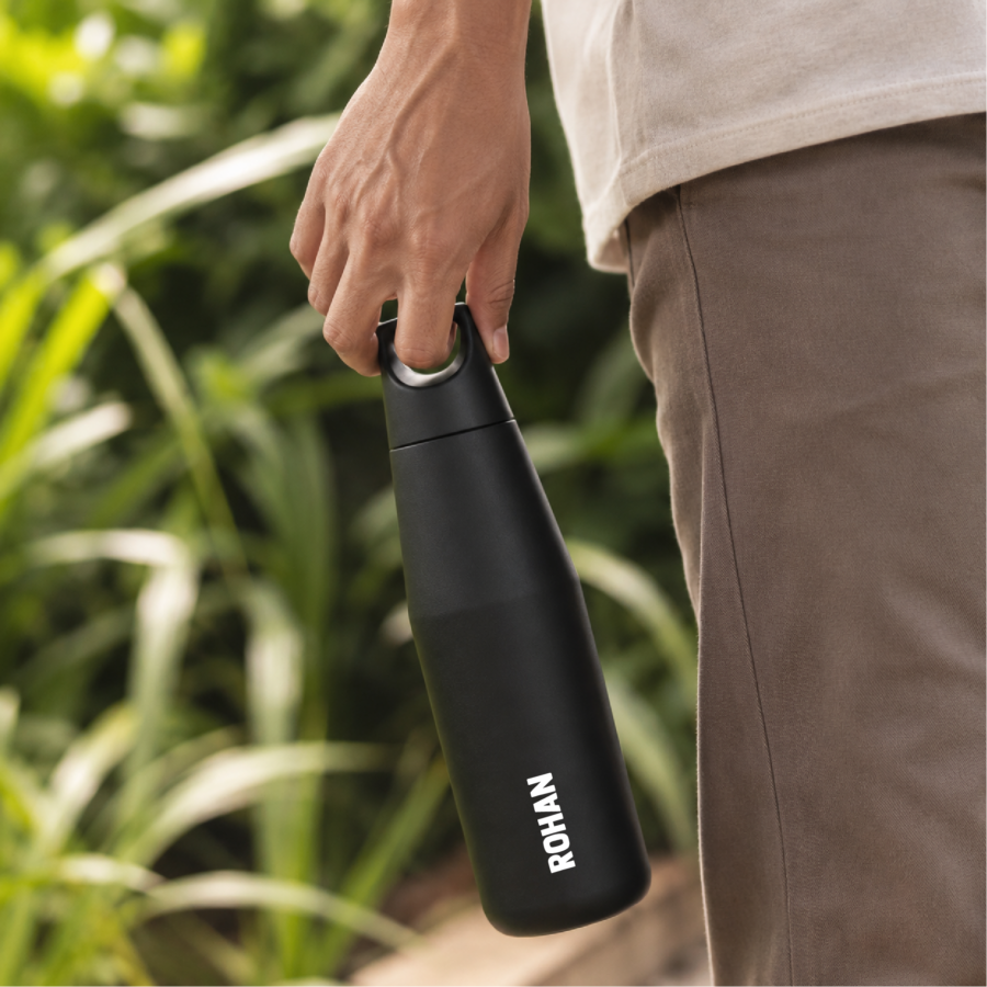 Royal Black | Insulated Bottle