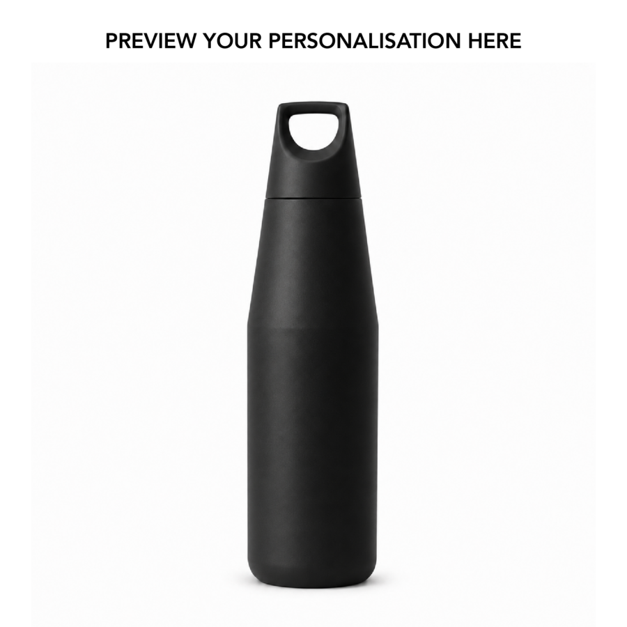 Royal Black | Insulated Bottle