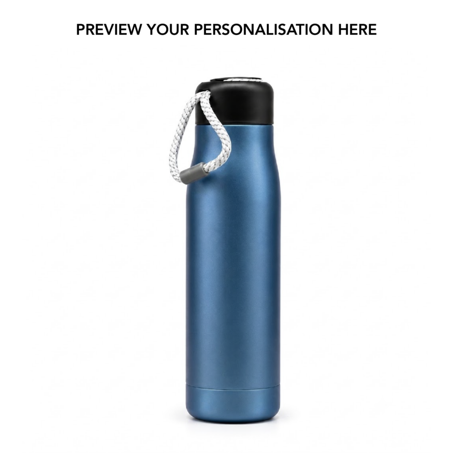 Metallic Blue | Insulated Bottle