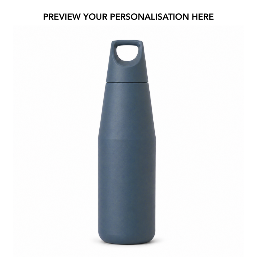 Steel Blue | Insulated Bottle