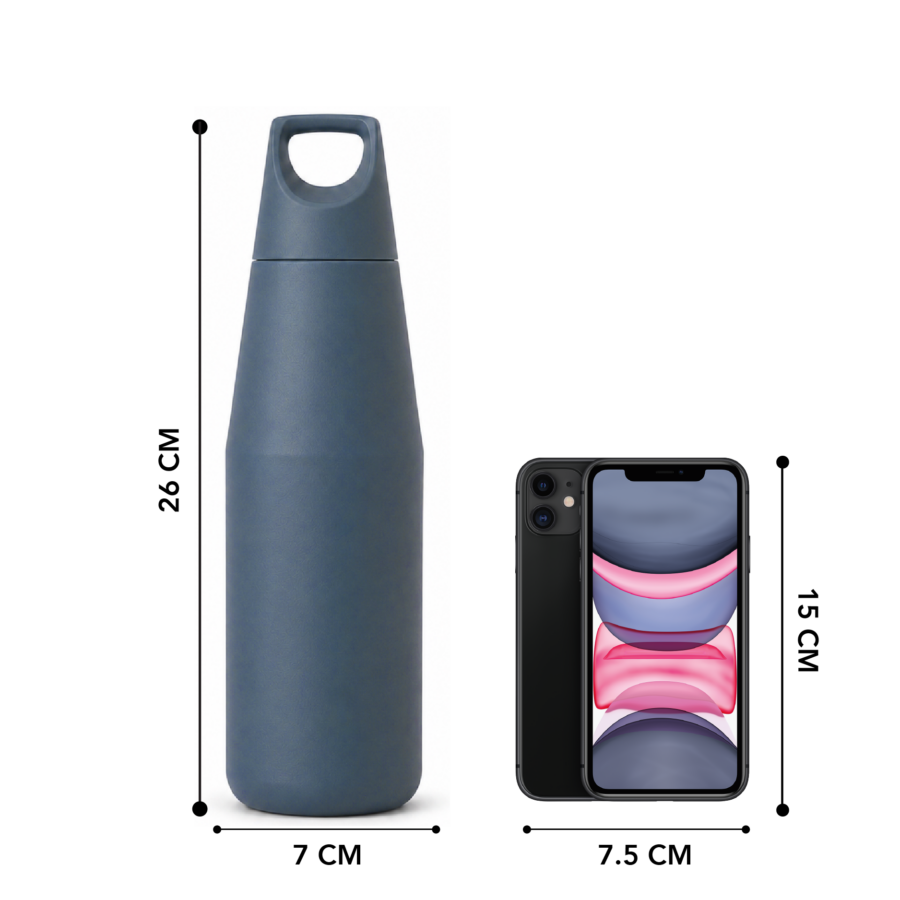 Steel Blue | Insulated Bottle