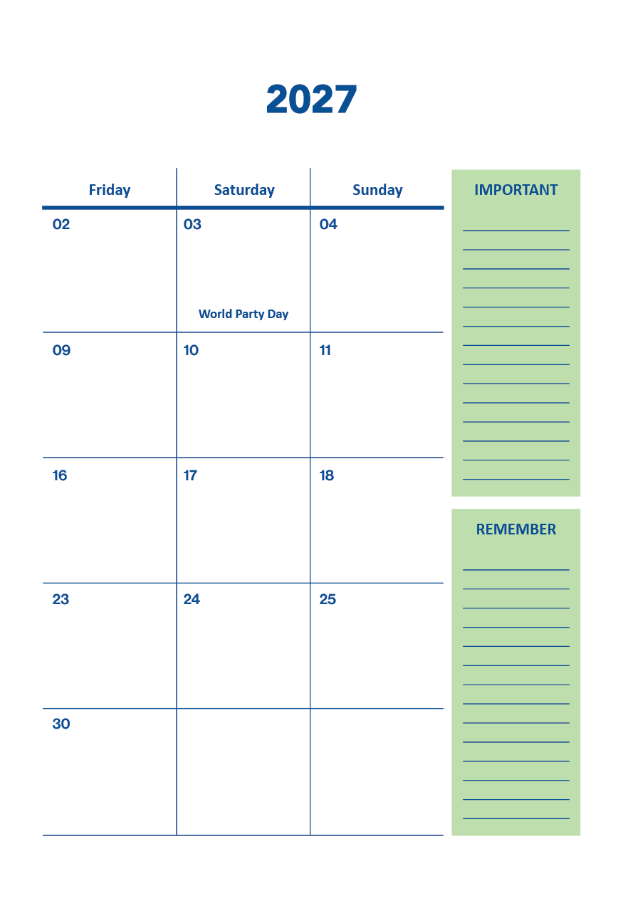 April