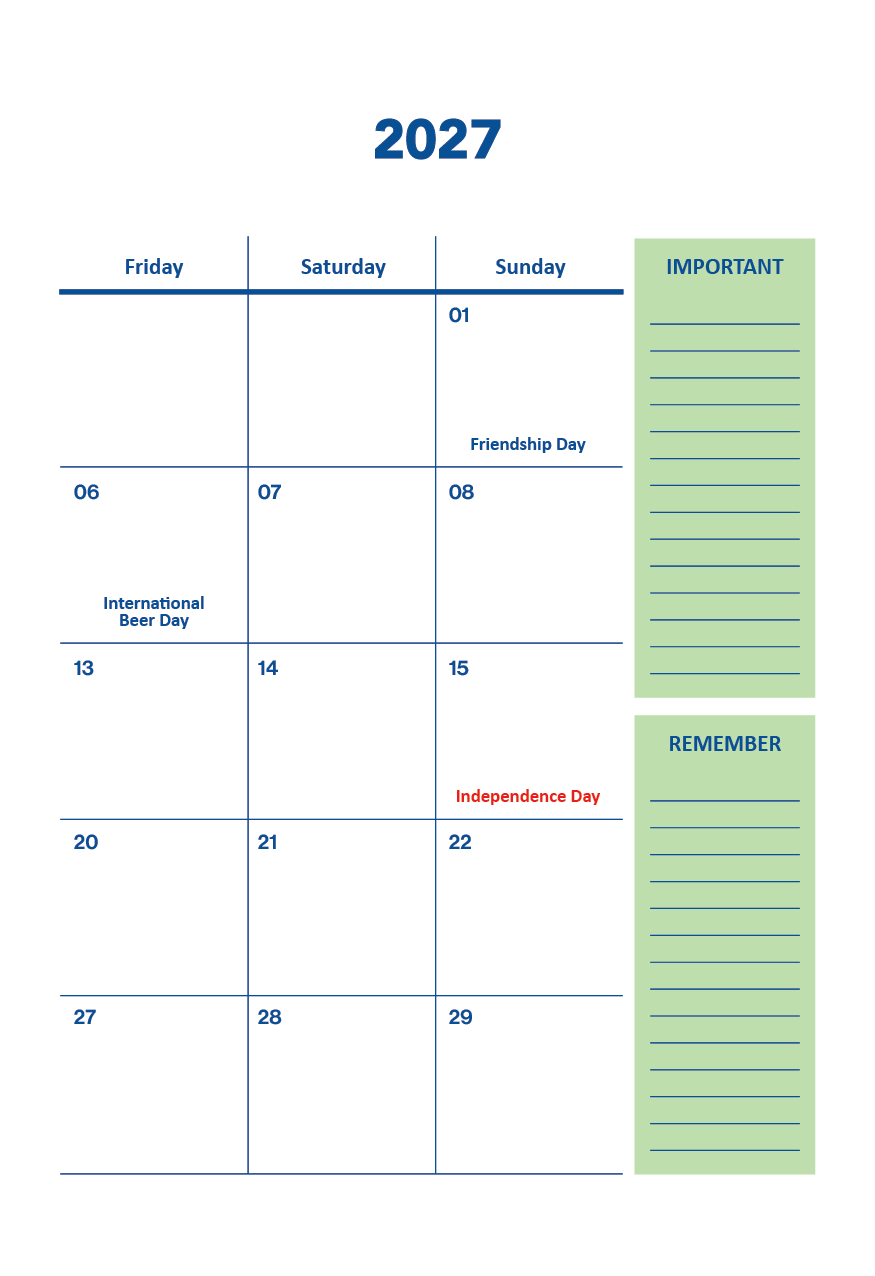 August