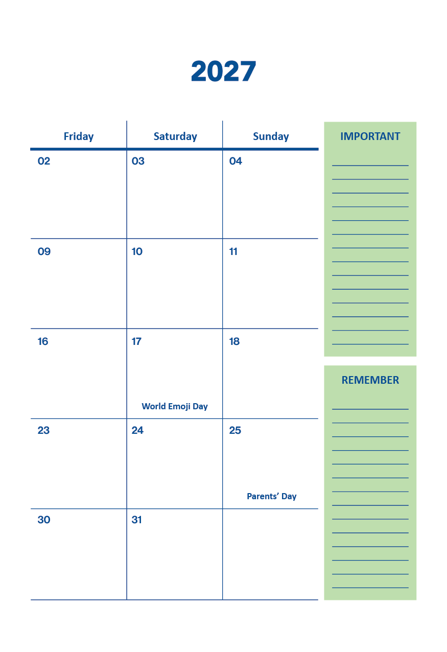 July