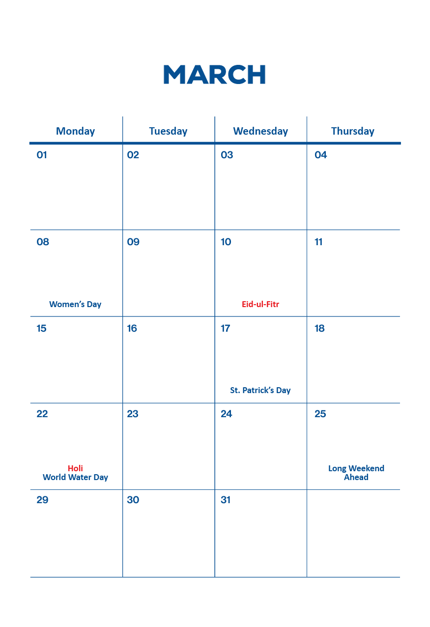 March