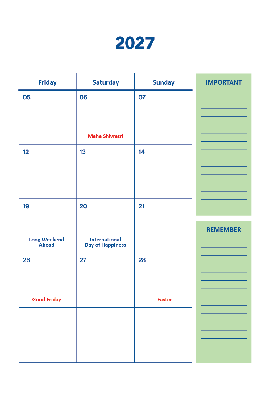 March