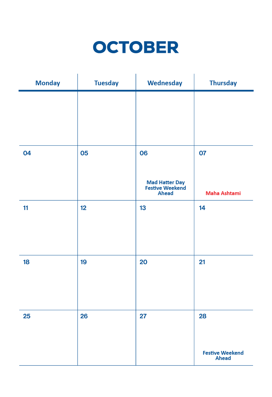 October
