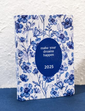 flowers in blue
